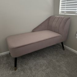 Beautiful Rose Pink Chaise Lounger