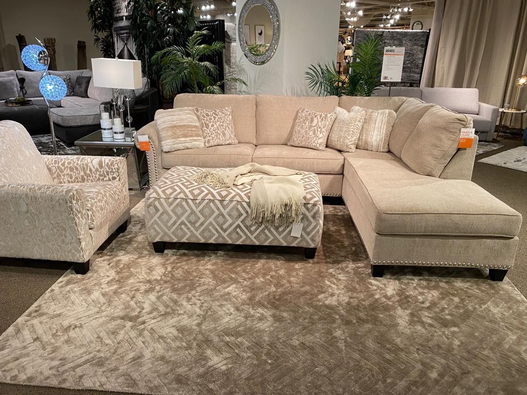 DovemontPutty 2-Piece Left-Arm Facing Sectional With Ottoman
Ashley Furniture$10 Down Payment And Financing Available