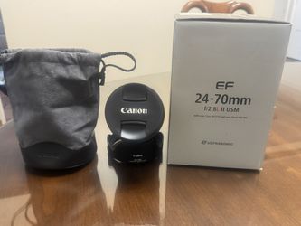 Canon 24-70mm F2.8 II L Lens
