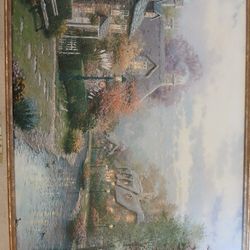 Painting Thomas Kinkade