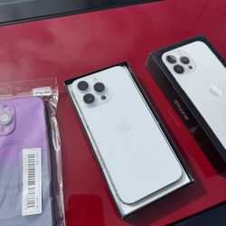 Iphone 14 Pro Max 128Gb Silver Unlocked Any Carrier