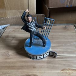 Vintage Elvis Music Box Figurine