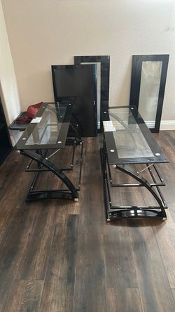 Two tv stands