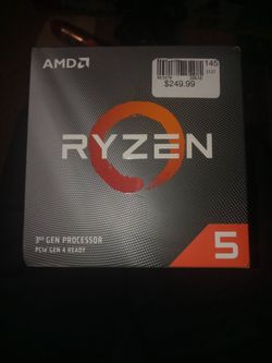 Amd Ryzen 5 3600 6 Core, 12 Tread Processor