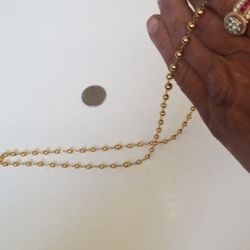 Solid 21 Carat Gold (Genuine Not Gold Plated)