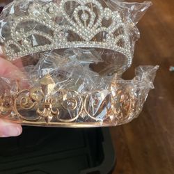 King And Queen Crown And Tiara