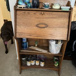 Antique Wood Desk