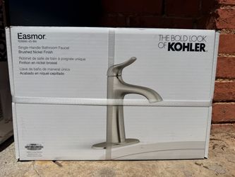 Kohler Easmor Bathroom Faucet – Brushed Nickel - Brand New