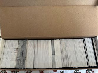 Football / Hockey Box of Cards 400-500 Cards
