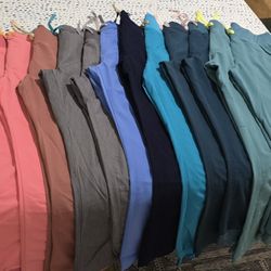 Women's Figs Scrubs (S Bottoms, XXS Tops, XS Tops) Bright Teal 
