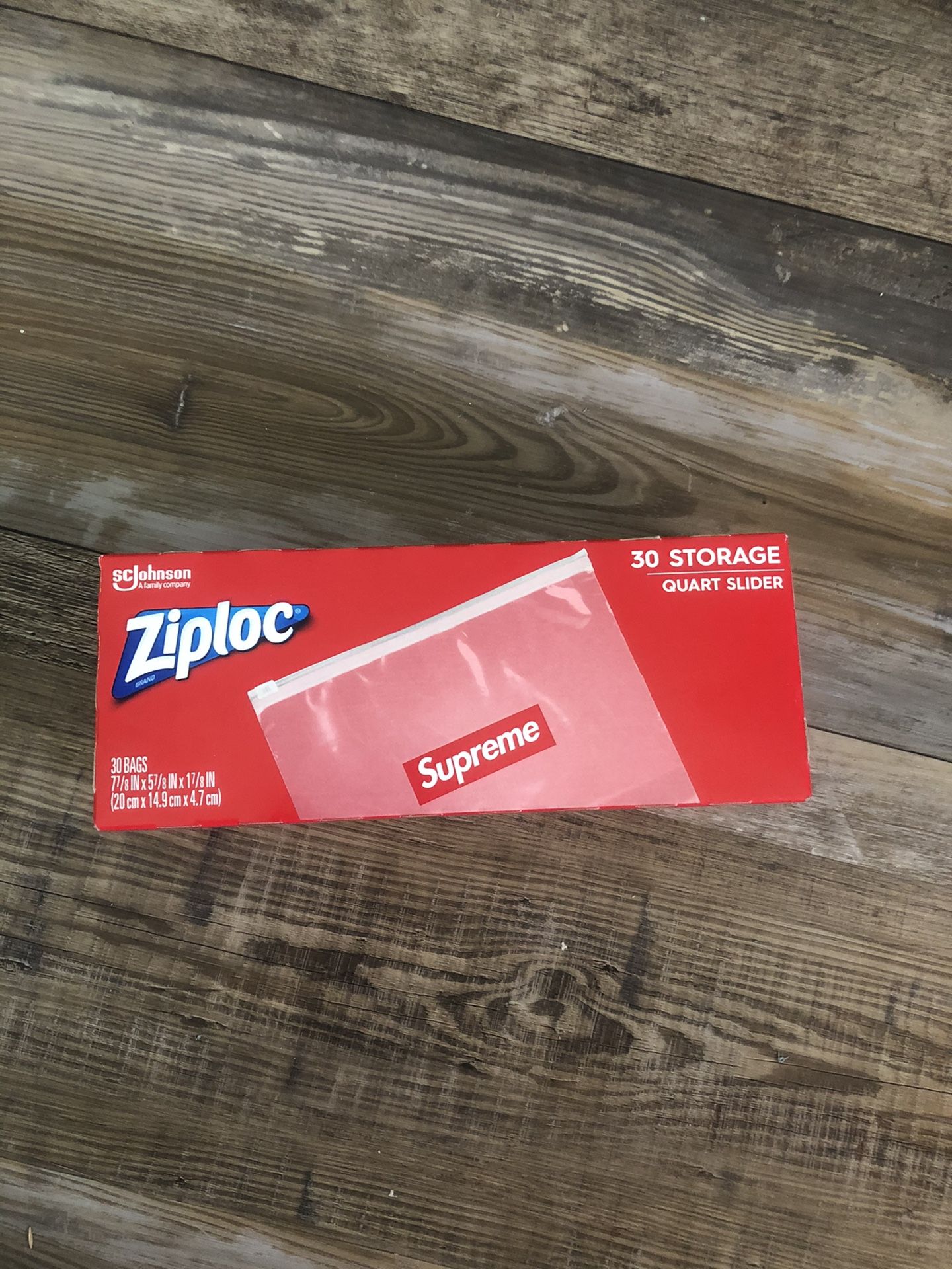 Supreme ziploc Arts Crafts supplies