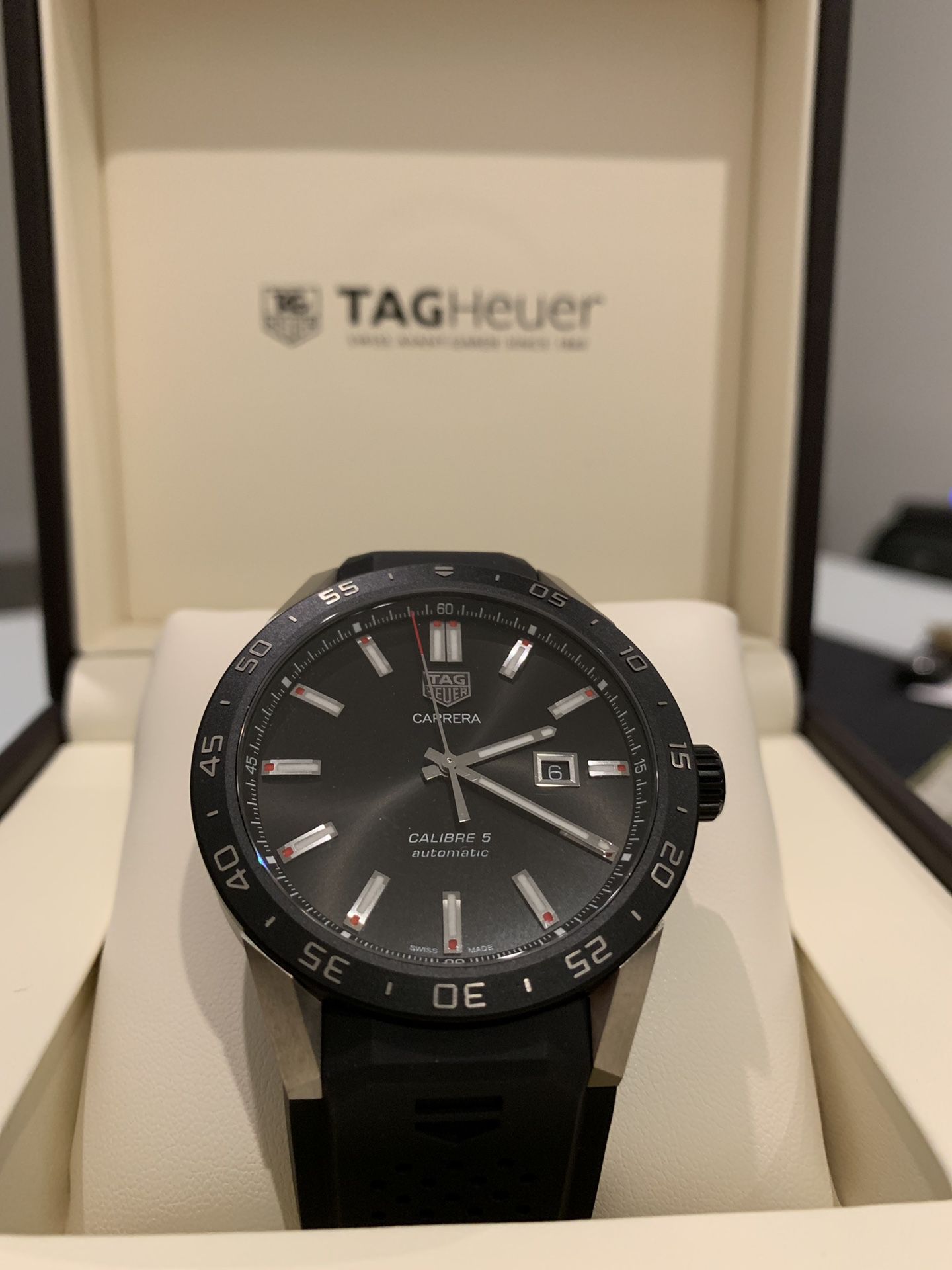 Tag Heuer carrera automatic calibre 5 - 46mm! Limited edition - Upgrade from 1st connected - Like New