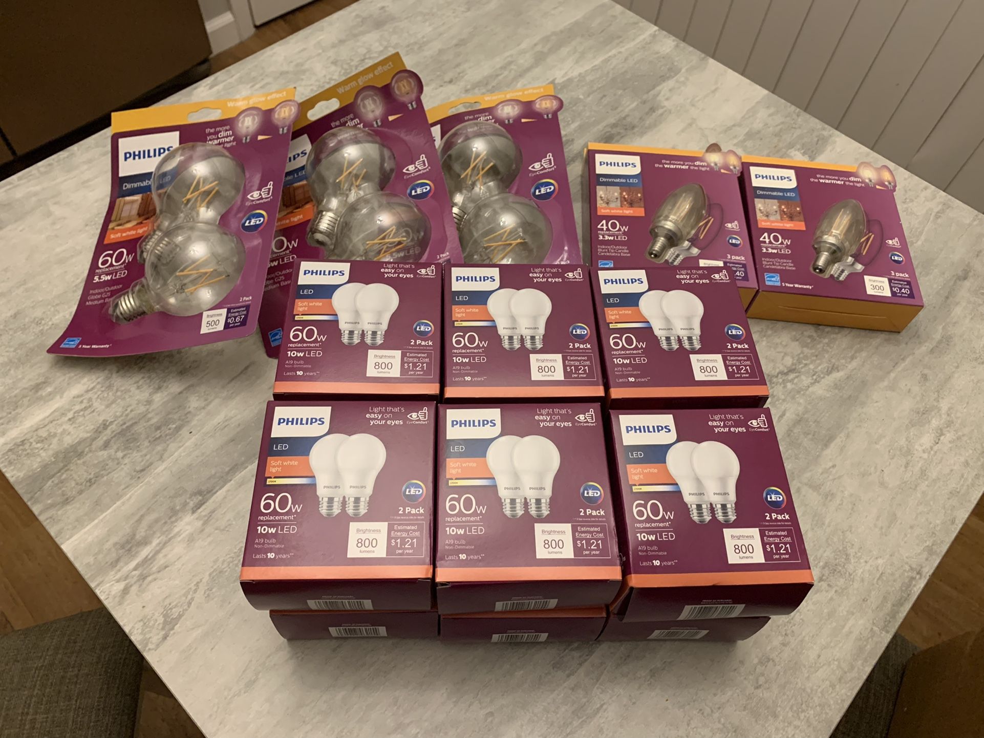 Lot Of NEW LED Bulbs