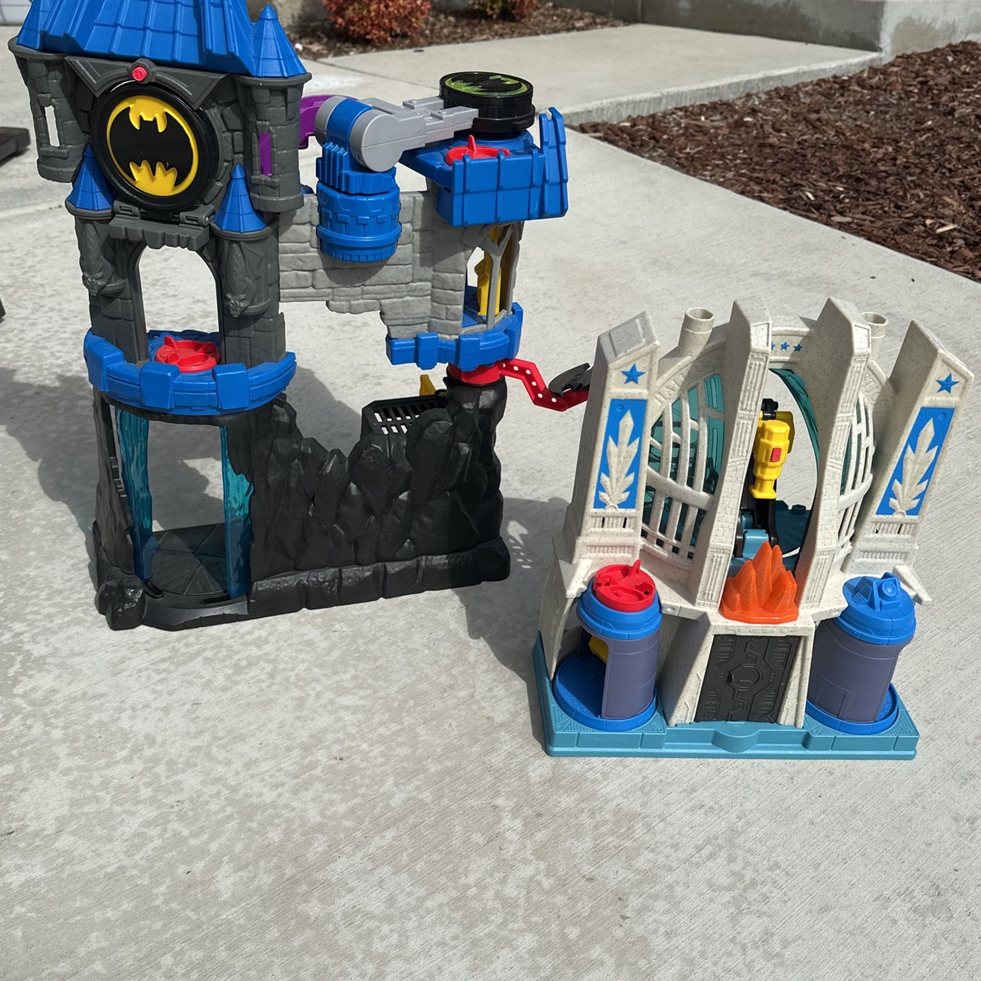 Batcave And Superfriend Base