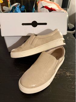 Slip-On Sneakers with Snake Embossed Upper