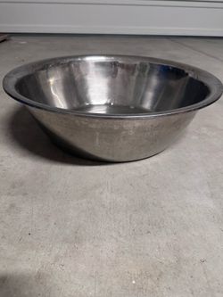 Mixing Bowl, Economy, Stainless Steel diameter 23” *6” height