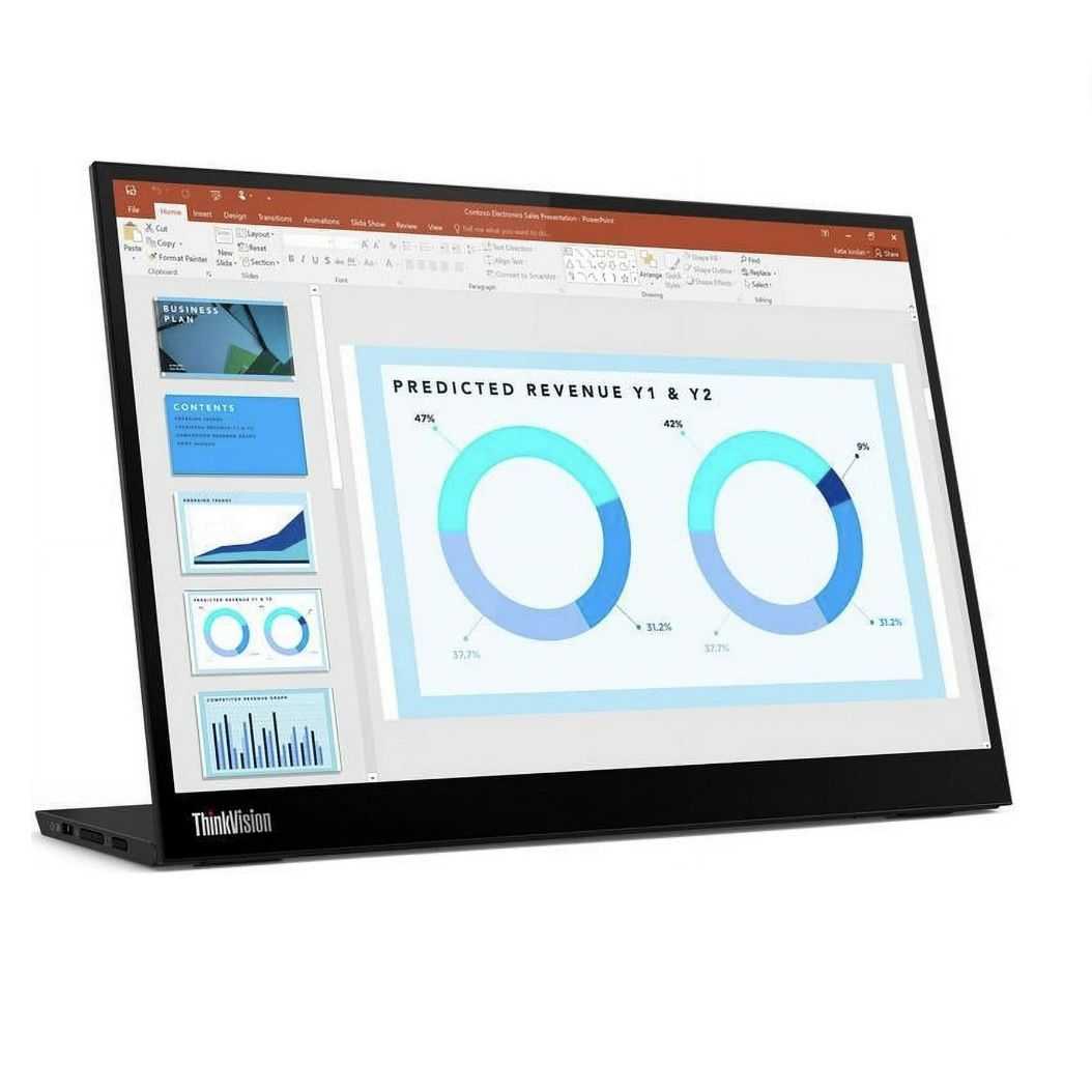 Lenovo ThinkVision M14d 14" 2K 2240x1400 60Hz 6ms LCD IPS Monitor