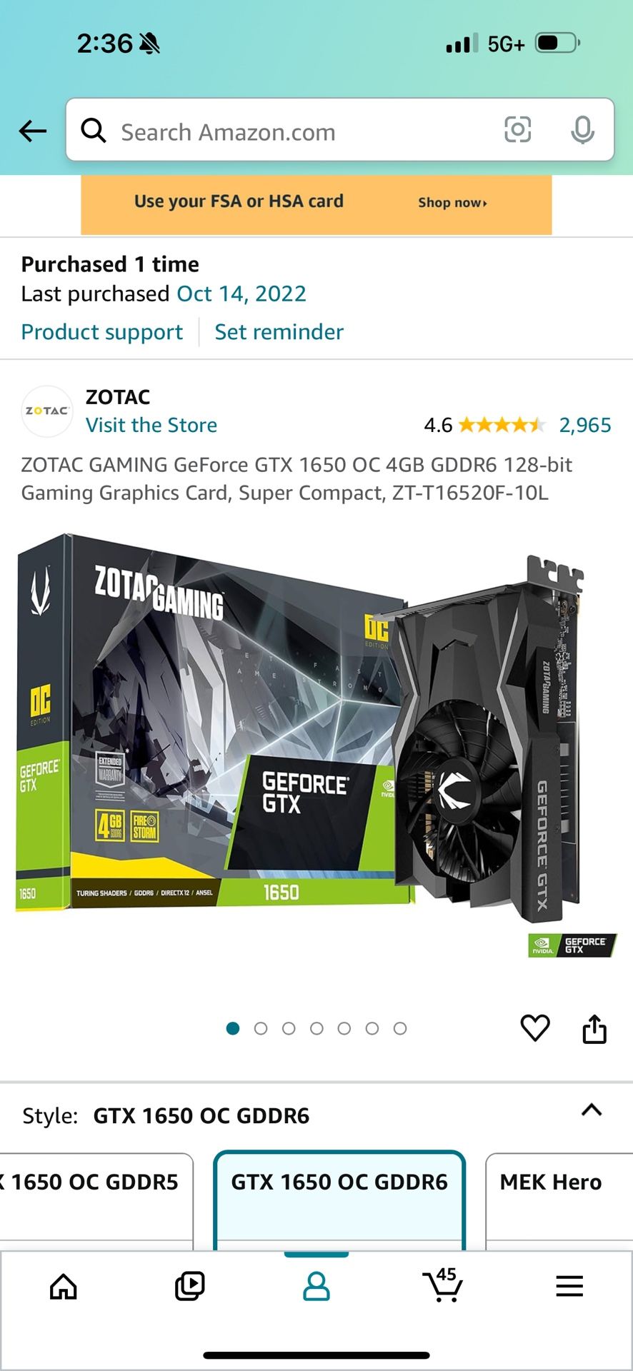GeForce 1650