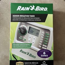 Rain Bird SST-600in Simple to Set Irrigation Sprinkler Timer Indoor 6 Zone