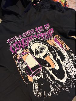 ghost face cough syrup hoodie