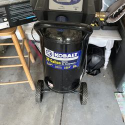 Kobalt 10 Gallon Air Compressor For Parts Or Repair