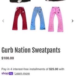 gurb nation sweats 