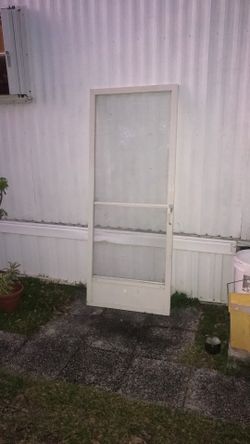 Aluminum & Glass Patio / Porch Door 
