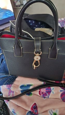 2 Dooney & Burke Bags & Black Matching wallet 