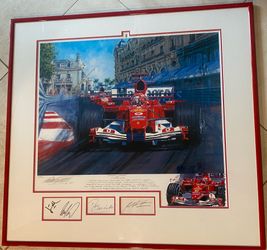 Ferrari Grand Prix Michael Schumacher Champion Supreme Nicholas Watts