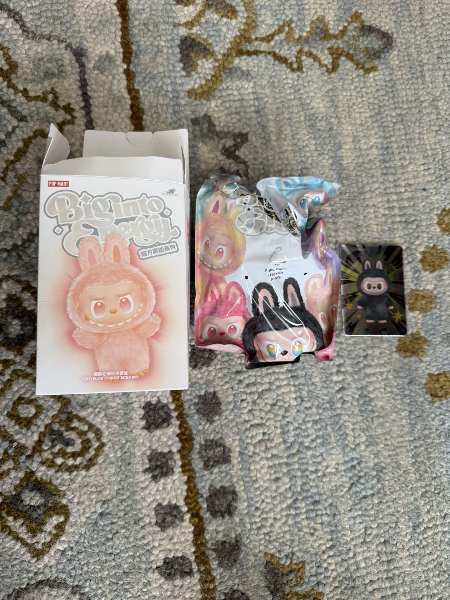 big into energy labubu secret id 1/72