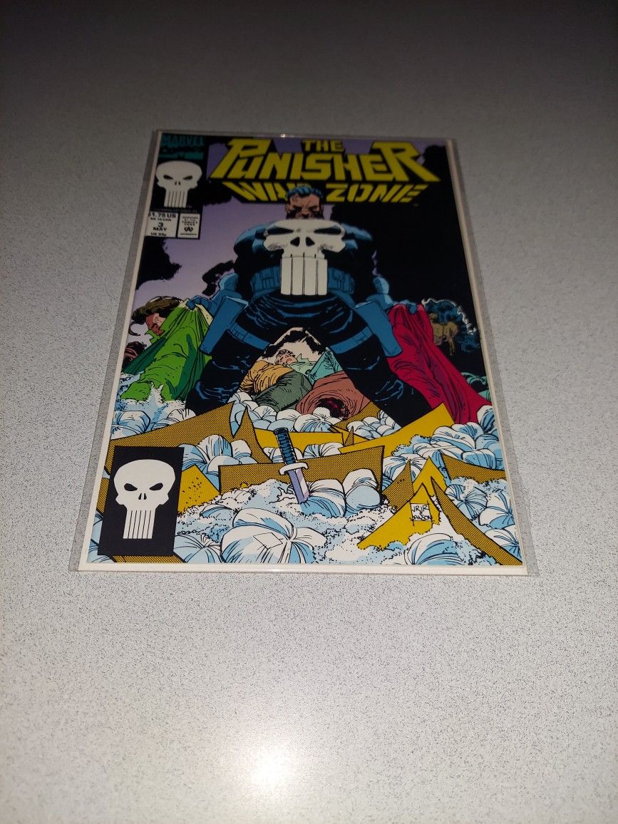 1992 THE PUNISHER WAR ZONE COMIC BAGGED AND BOARDED