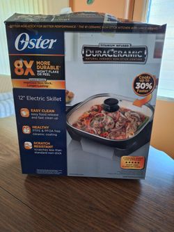 12" Oster Electric Skillet