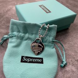 Supreme x Tiffany & Co. Heart Chain