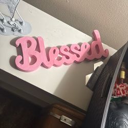 Blessed sign for decoration