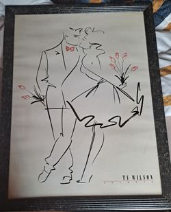Ty Wilson Secrets Signed Framed
