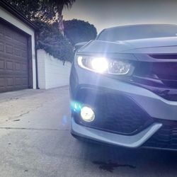 9007/HB5 LED Headlight Bulbs 10000 Lumens Super Bright 60W 6000K White High Beam/Low Beam LED Headlights Conversion Kit with Fan, Pack of 2 