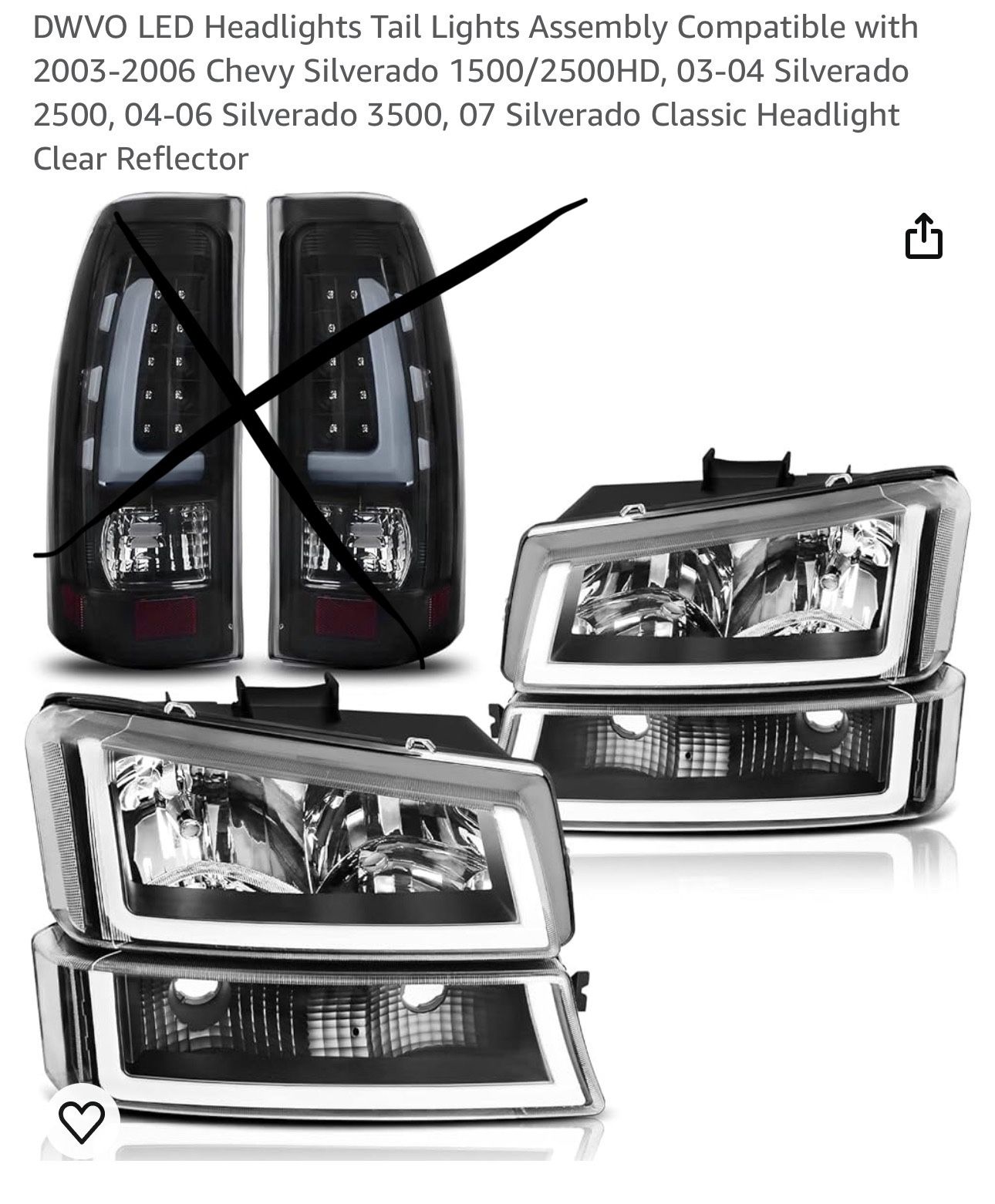 Headlights For Chevy Silverado 1500