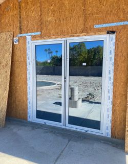 72”W X 80”H Accordion Style Folding Patio Doors - In Stock