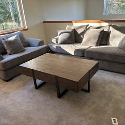 Stanton Sofa  and Chair and a half