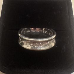 Men’s Tiffany Sterling Silver Band 
