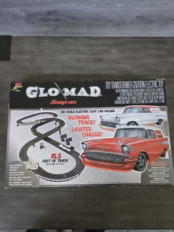 Snap on Slot Car Track