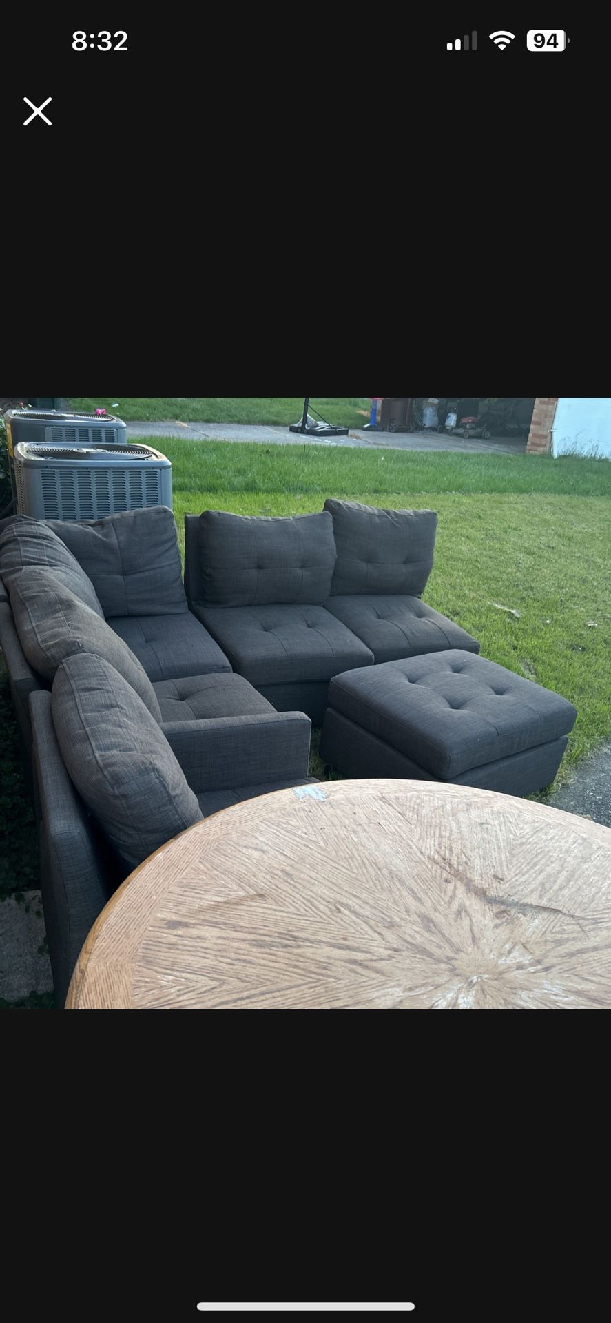Outdoor Patio Lounge Couches 