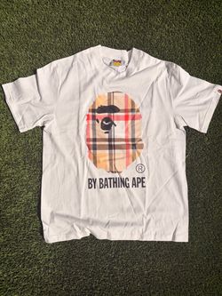 White plaid T shirt