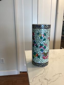 Asian style vase