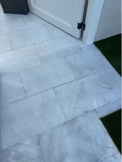 Marble stone pavers