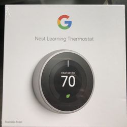 Google Nest Learning Thermostat & Temperature Sensor