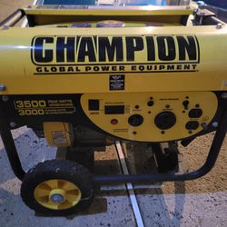 Champion Generator 3500 / 3000 Watts