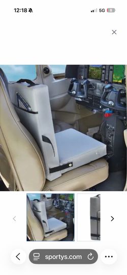 Sporty's Elevator Pilot Seat Cushion
