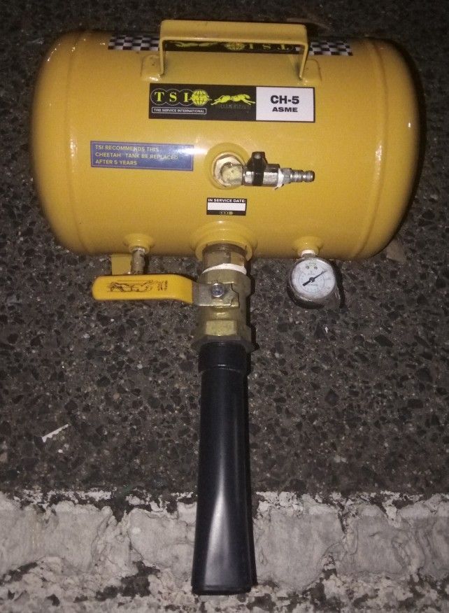 TSI Cheetah -5 (Bead Seater )5 Gallon Aluminum Tank