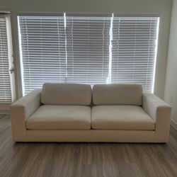 Crate And Barrel Ocean  Side Couch 